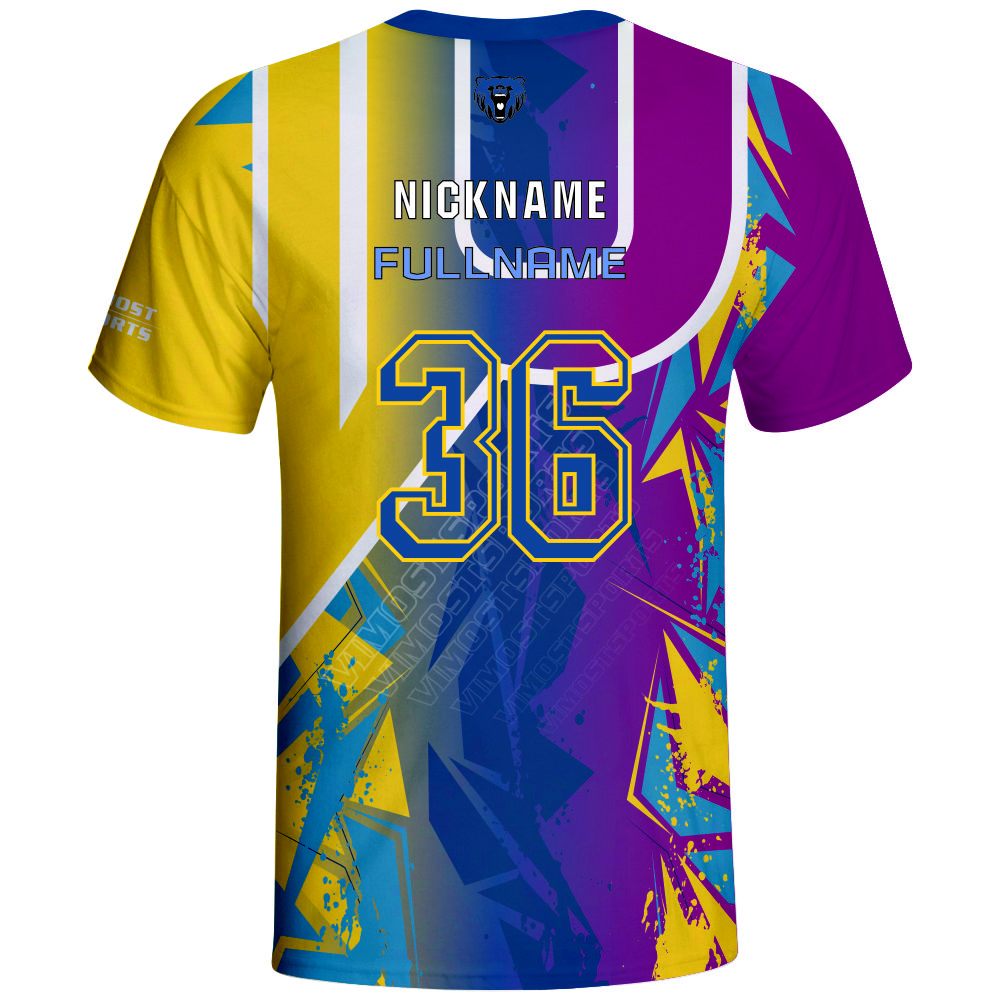 New Fashion Custom Team Esports Sublimated Wholesale Gaming Jerseys