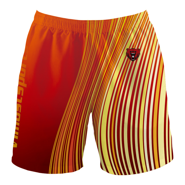 Custom Man's Cool Leisure Shorts With Fashion Designs