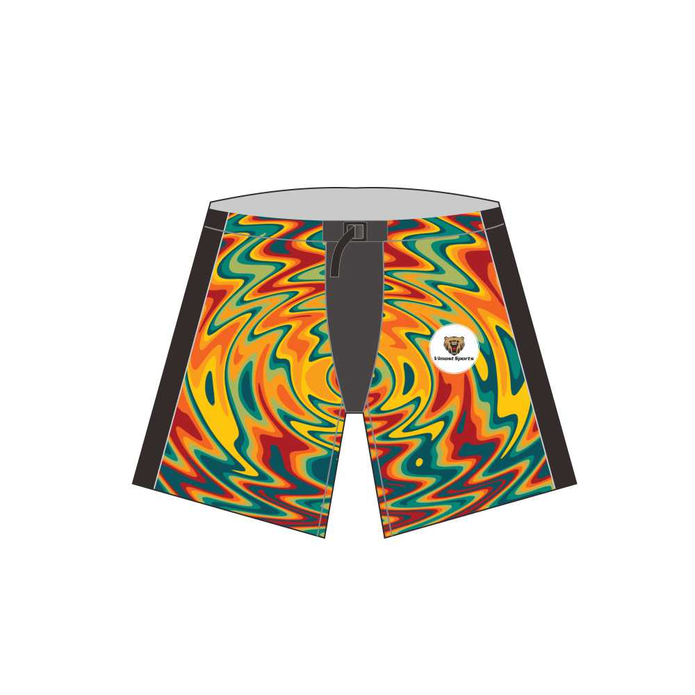 Make 3D Hot Sale New Fashion Ice Hockey Shorts With High Quality