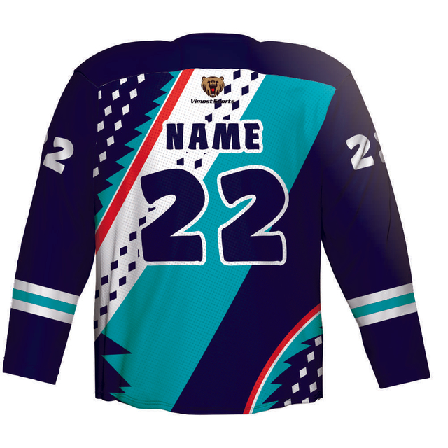 Sublimation Custom Team Sportswear New Year Hot Sale Ice Hockey Shirts