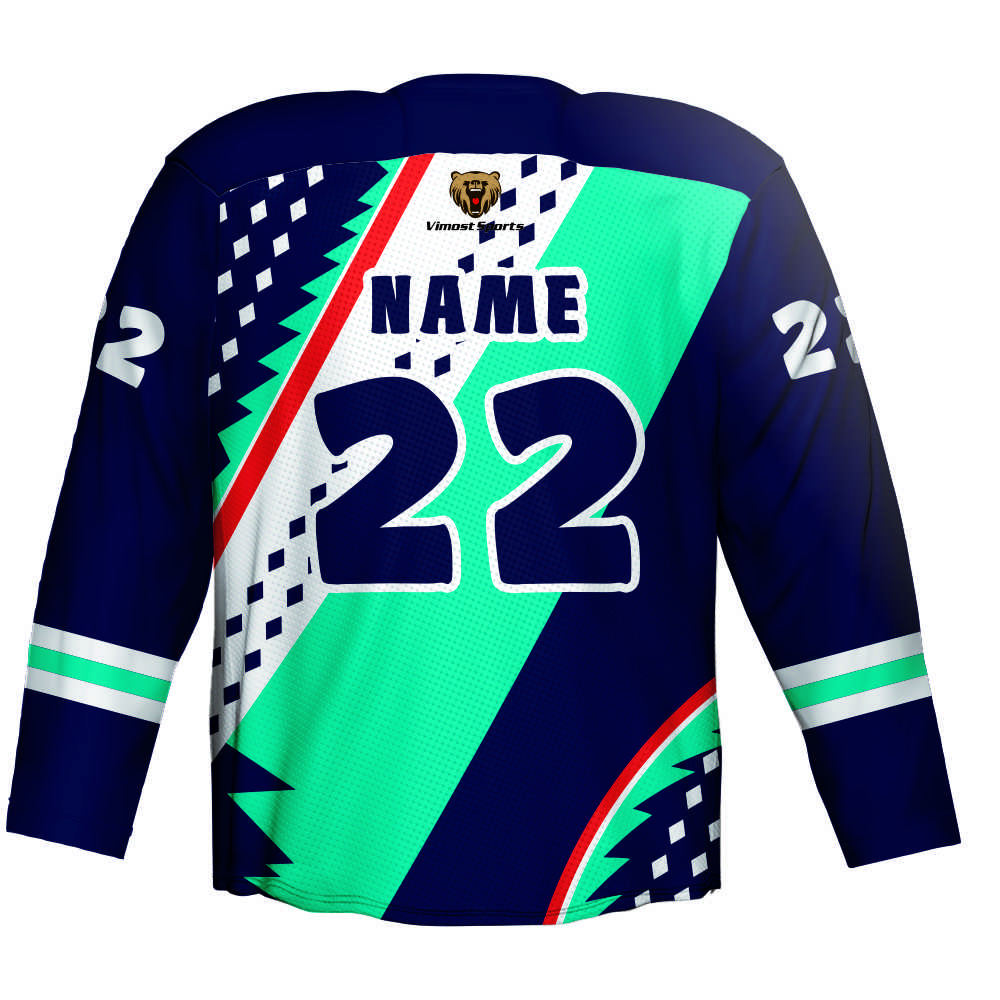 Custom Colorful New Style Youth Ice Hockey Team Jerseys