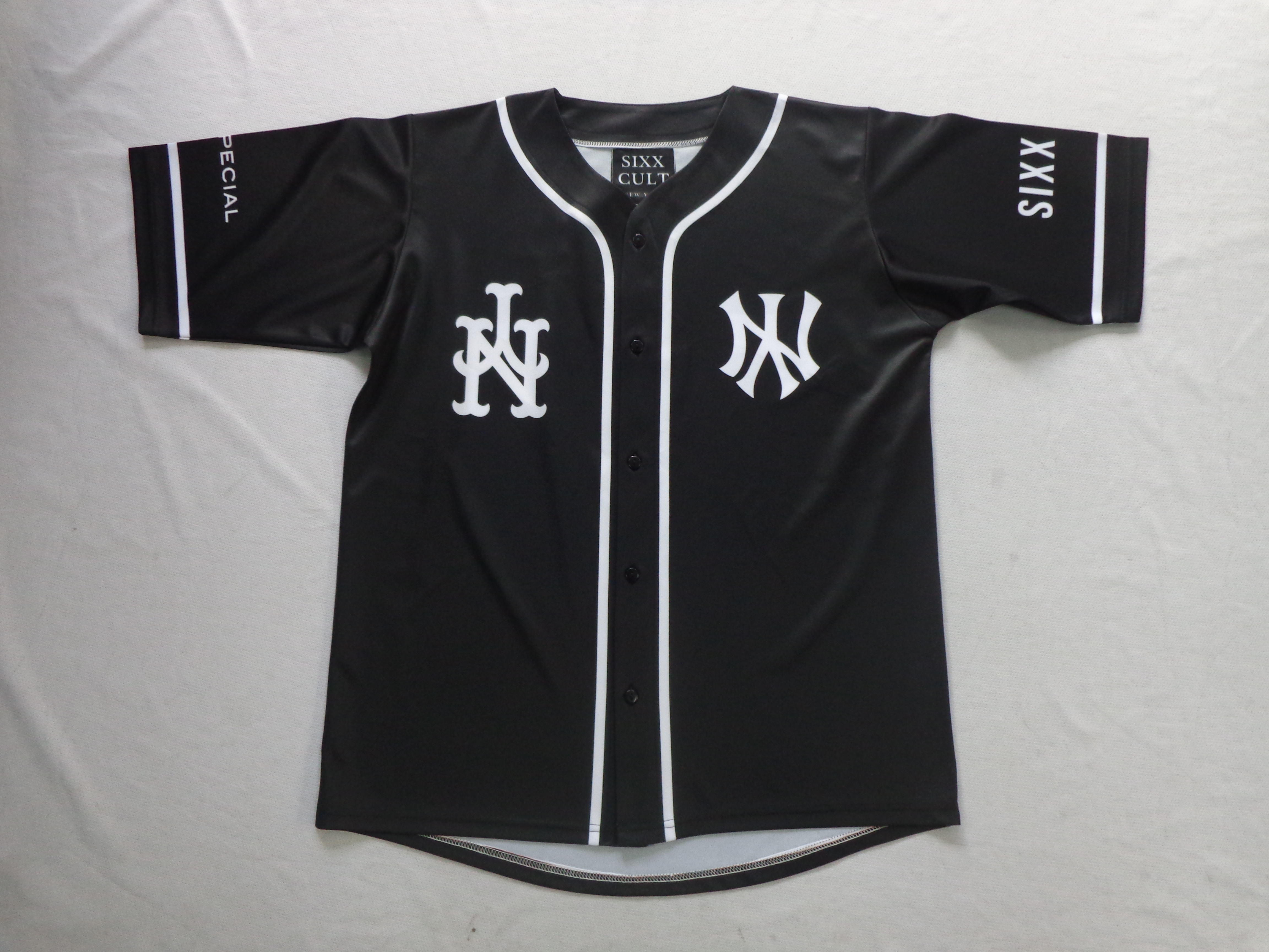 Club Custom Sublimated Man’s Baseball Jersey Freestyle Print