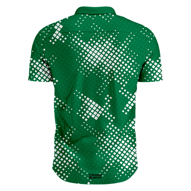 Breathable And Cooldry Custom Polo Shirts with Green Colors