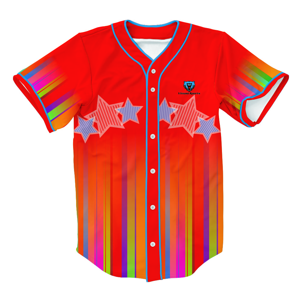 hot selling blank baseball jersey full sublimation 