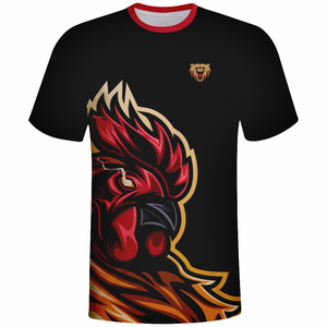 Colorful Tee Esports Shirts by 100% Polyester Material