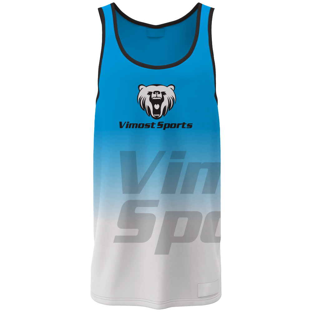 Flexible Racing Singlet by Breathable Light Weight Fabric