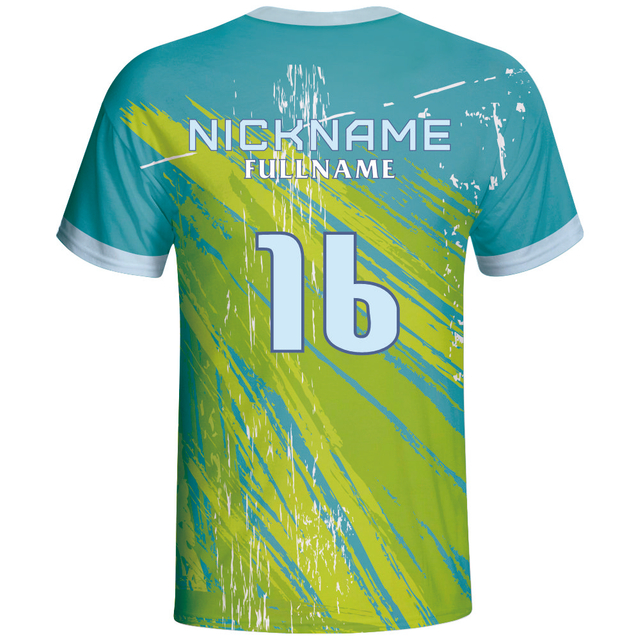 Full Sublimated Gaming Shirts Round neck or V neck from Chinese Factory