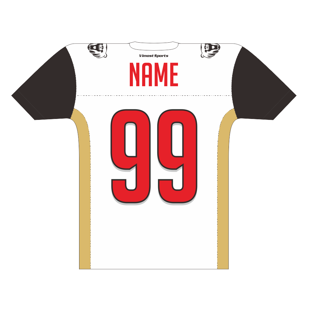 Mesh T Shirts American Football Jersey Sublimated Printed Your Team Name