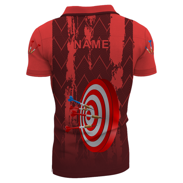 Supplier Cheap Custom Dart Jersey Sublimation Dart Shirts with Pocket for Custom Dart Shirt