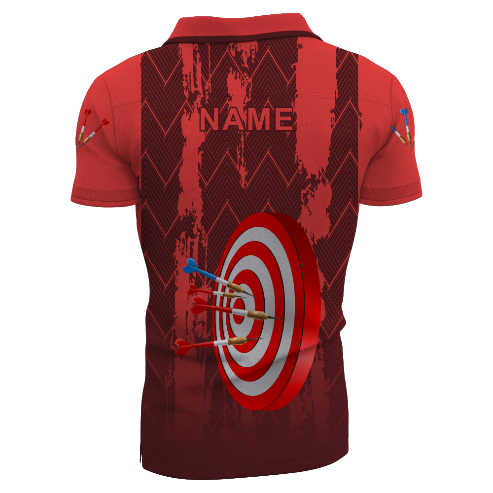 Supplier Cheap Custom Dart Jersey Sublimation Dart Shirts with Pocket for Custom Dart Shirt