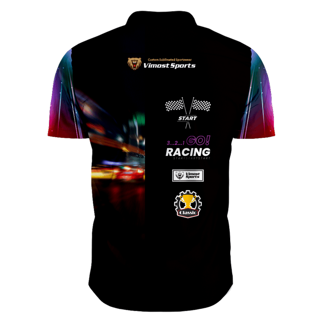 Hot Sale -2023 Newest Design Vimost Fashion POLO T-shirt，Pit Crew Shirt,Racing Shirts