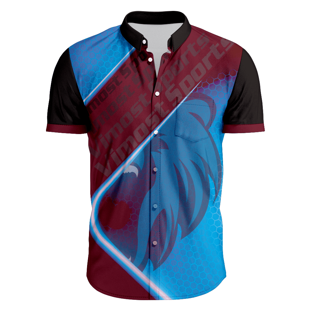 Classic Stripes Full Button Polo Shirts Casual Shirts Wearing