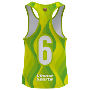 Custom Sublimation Singlet Running Vest Athletic Vest