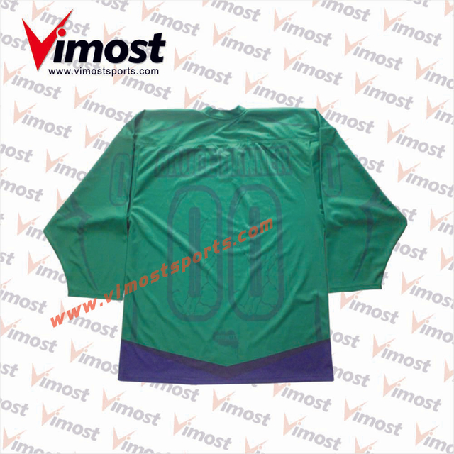 Full Sublimated Custom Ice Hockey Jerseys with 100% Polyester