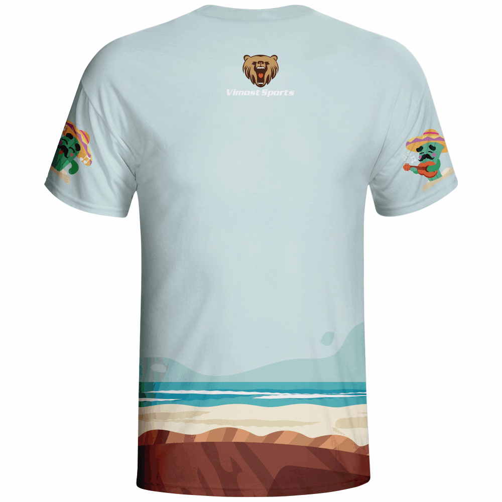 Men's Vimost Street Tee Special Style With 100% Polyester Fabric