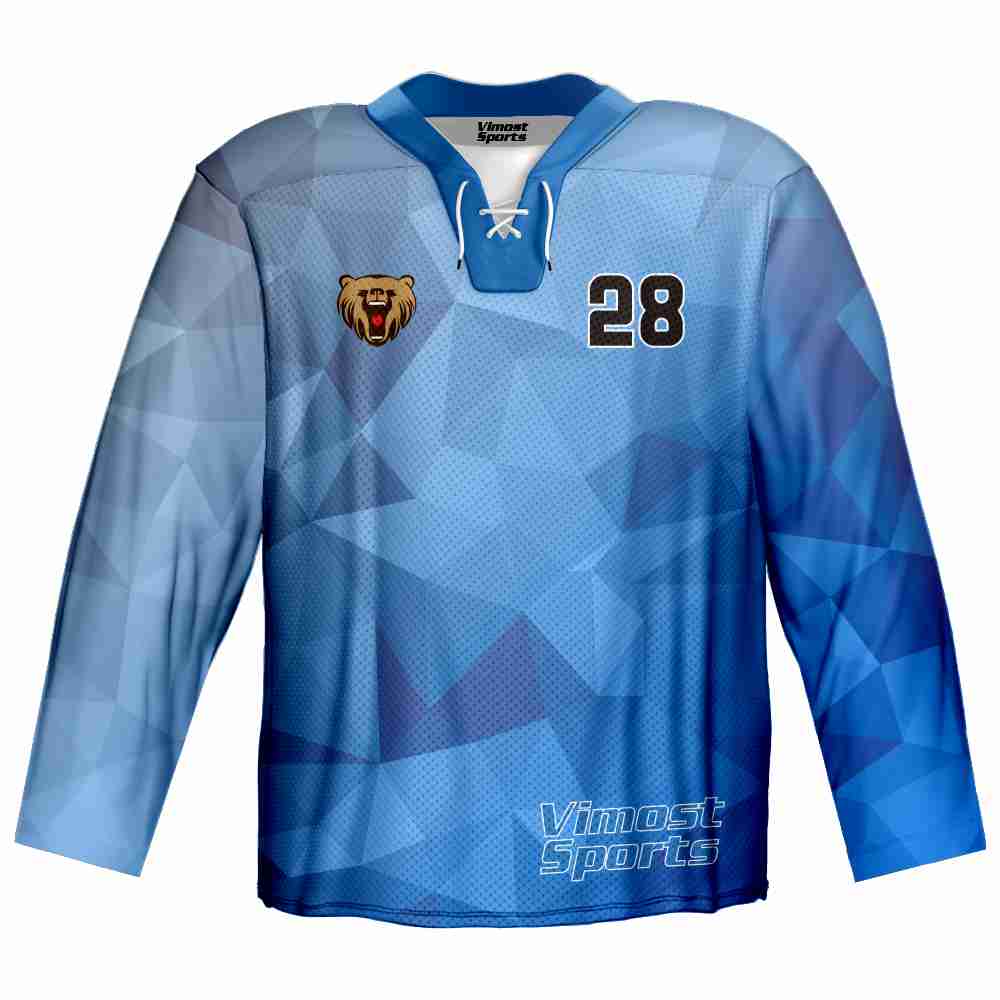 Full Sublimation Team Hockey Jersey Custom Design with Your Number And Name