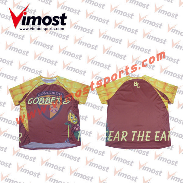 2023 Vimost Fashion Custom Sublimation Lacrosse Shooter Shirt