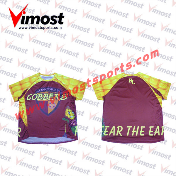 2023 Vimost Fashion Custom Sublimation Lacrosse Shooter Shirt