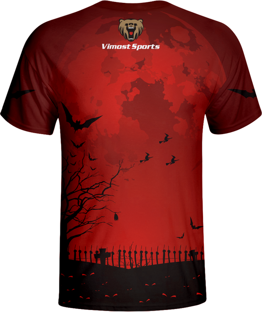 2023 Custom T-shirt with Classic Red And Black Colors