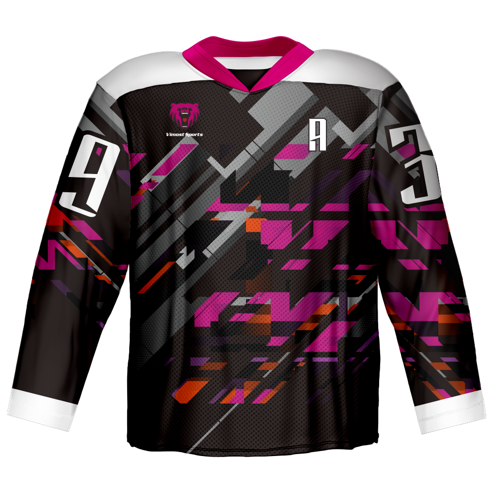 Wholesale Custom Sublimation Printed Team Hockey Jersey Top Sale Blank Ice Hockey Uniform EXW OEM