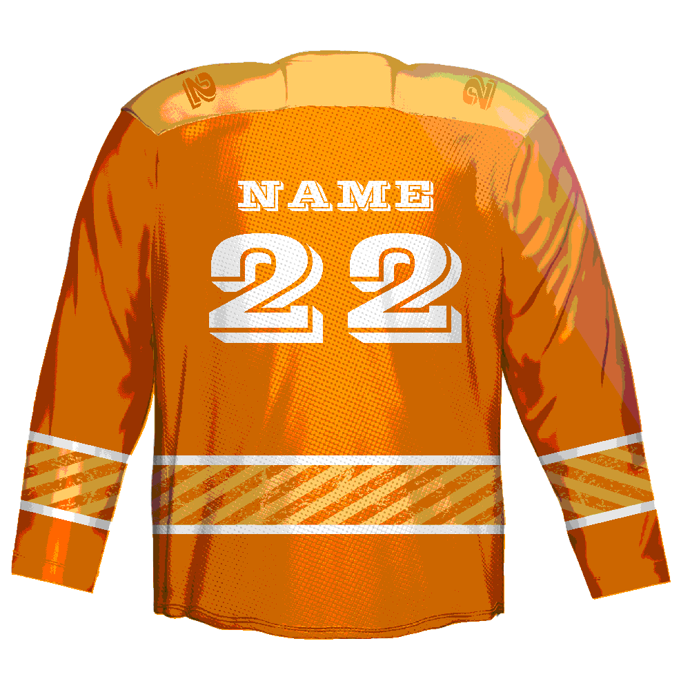 Customize 100% Polyester Double Layer Shoulder Ice Hockey Uniforms