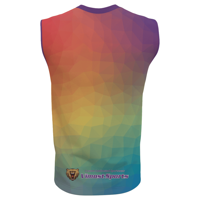 Club Custom Sublimated Man’s Singlet Cool Print