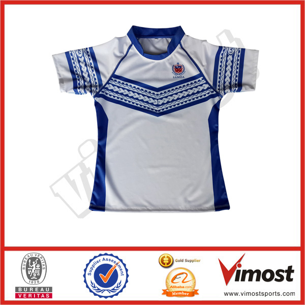 Factory Made Rugby League Discount Rugby Shirt Football Wear Uniforms Printing Sublimation Polyester Pro Fit Rugby Jersey