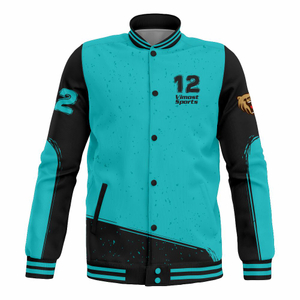 wholesale team Baseball Jacket Custom Design Men's Baseball Uniforms varsity jacket