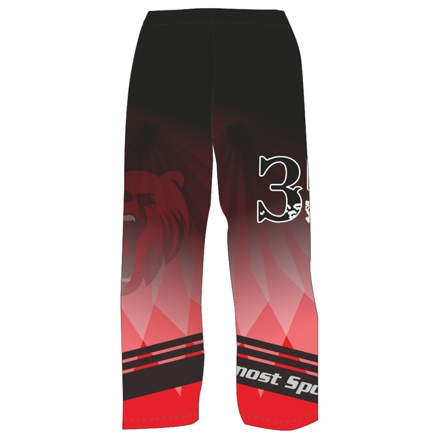 Wholesale Custom Polyester Ice Hockey Pants with Sublimation Printing 