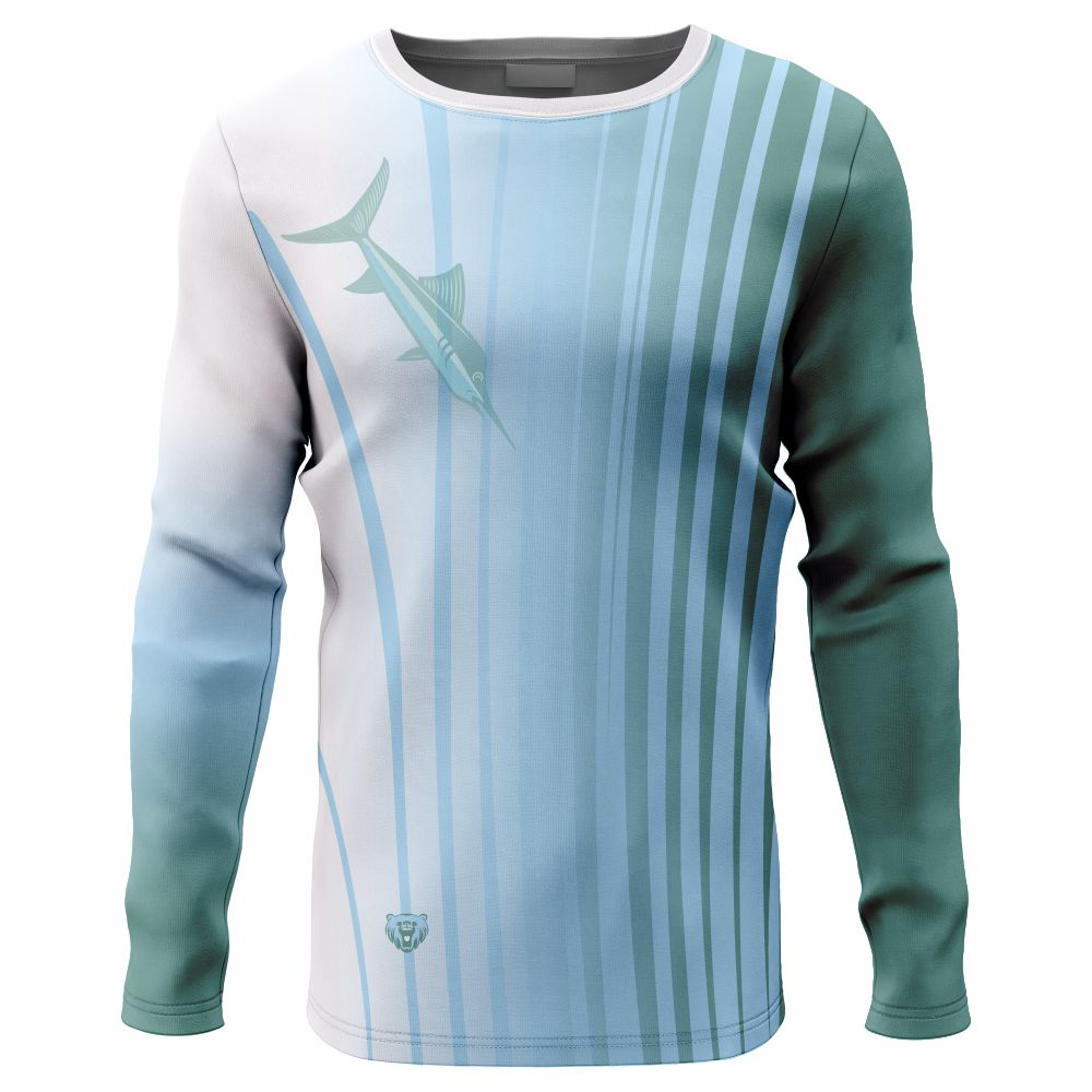 Custom Sublimation 100% Polyester Quick Dry Fishing Wear Fishing Shirts