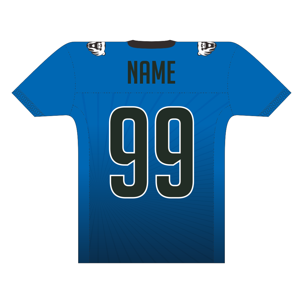 Mesh T Shirts American Football Jersey Sublimated Printed Your Team Name