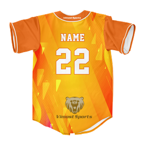 Club Custom Sublimated Man’s Baseball Jersey Freestyle Workout Kit