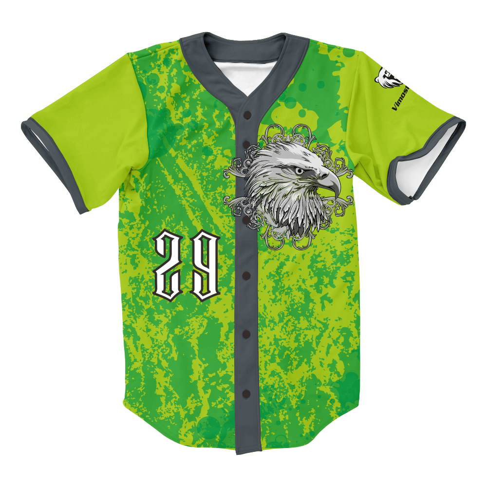Men's Vimost Baseball Jersey Special Style With 100% Polyester Fabric