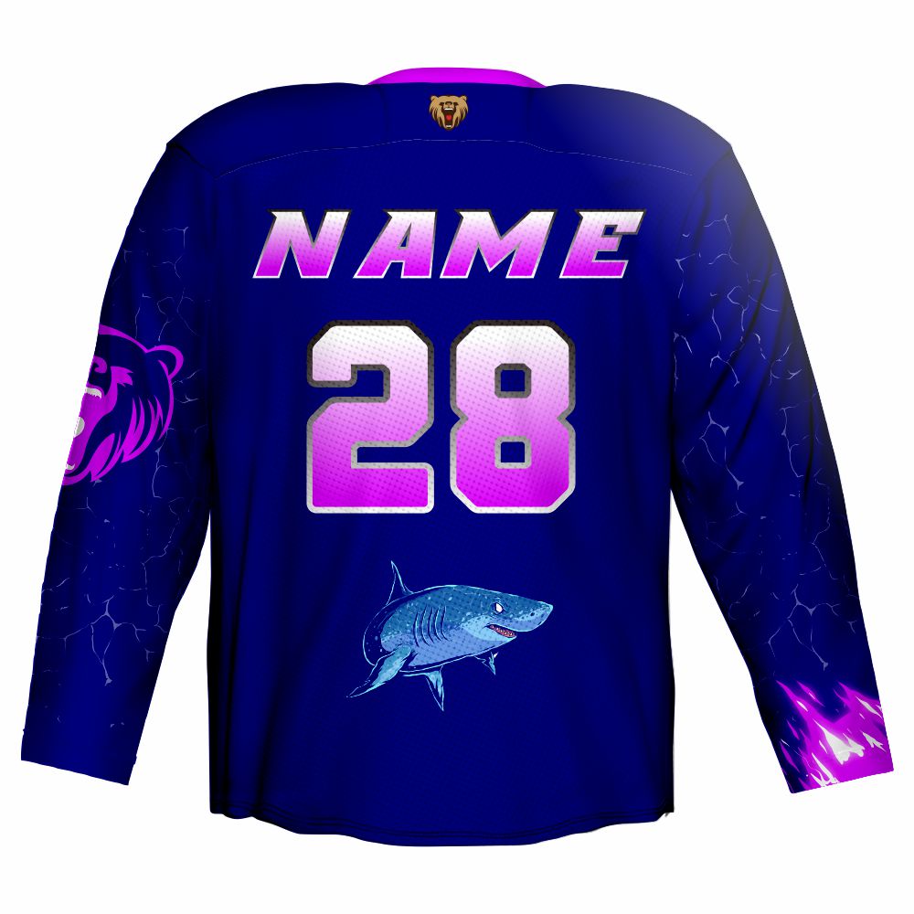 Vimost Sublimated Ice Hockey Shirts in Size 3XL