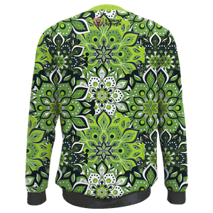 Flower Camo Round Neck Sublimation Printing Sweatshirt