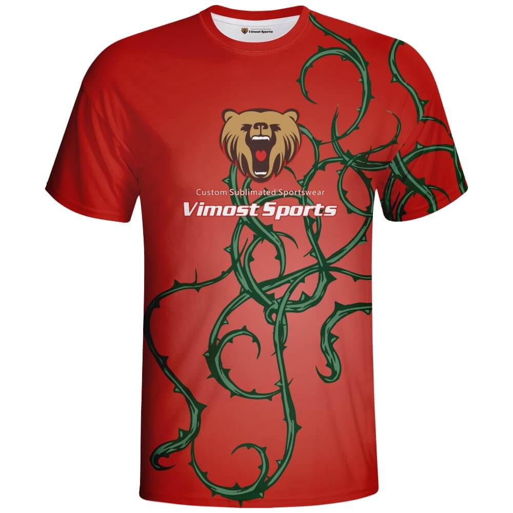 Club Custom Sublimated Man’s Street Tee Freestyle Sport Wear