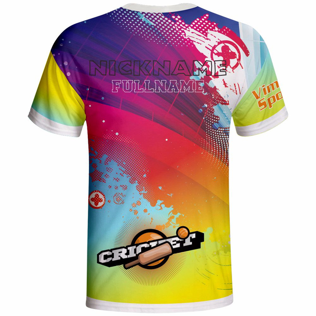 Cricket Jersey Custom Uniforms T-Shirt All Cricket Team Uniform T-shirt Custom Sports Uniforms