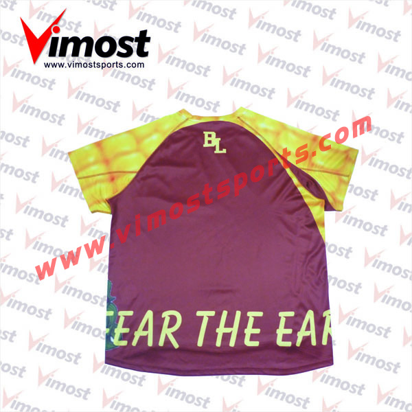 2023 Vimost Fashion Custom Sublimation Lacrosse Shooter Shirt