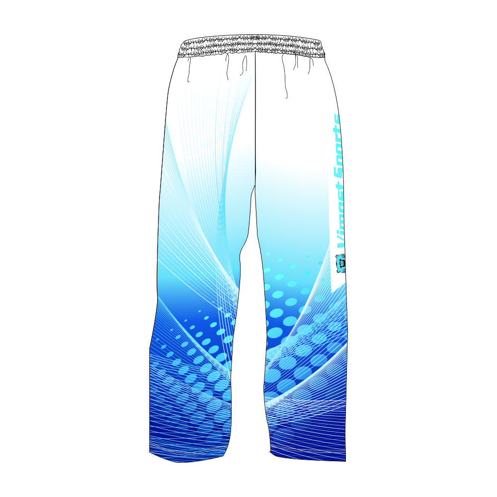 Customize 100% Polyester Sports Pants with Side Pockets