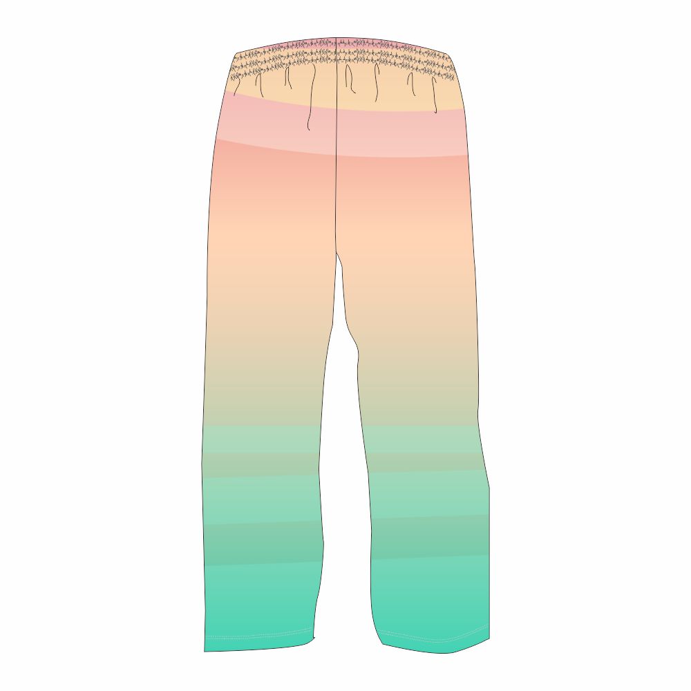 New Design Custom Sublimation Colorful Track Pants
