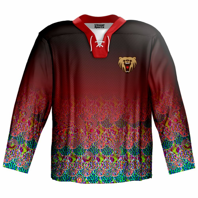 Vimost Sublimated Ice Hockey Wear / Ice Hockey jersey Size 6XL Wholesales from China