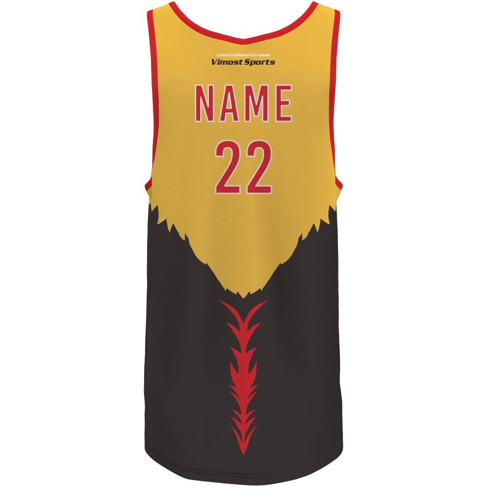 Custom Sublimated Basketball Wear with 100%polyester