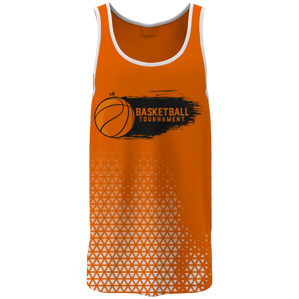 Custom Sublimated Basketball shirtswith 100%polyester From China
