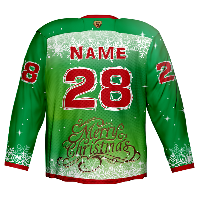 Prepare a Christmas Ice Hockey Jersey for Winter Games