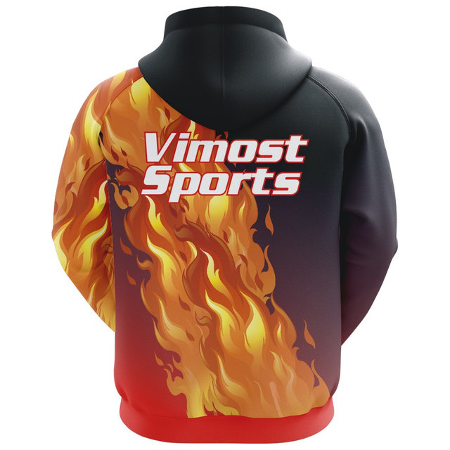 Sublimated Gaming Hoodies / Esports Hoody with Front And Back Names