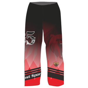 Wholesale Custom Polyester Ice Hockey Pants with Sublimation Printing 