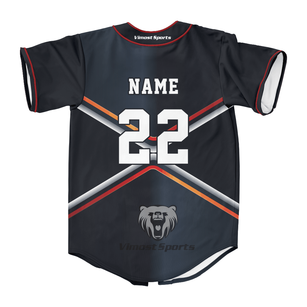 Men's Vimost Street Baseball Jersey Special Style With Superior Quality