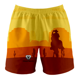 Golden Shining Shorts from Chinese Sports Wearing Supplier Vimost