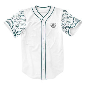 Club Custom Sublimated Man’s Street Baseball Jersey Cool Print