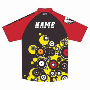 Club Custom Sublimated Man’s Cycling Jersey Crazy Print